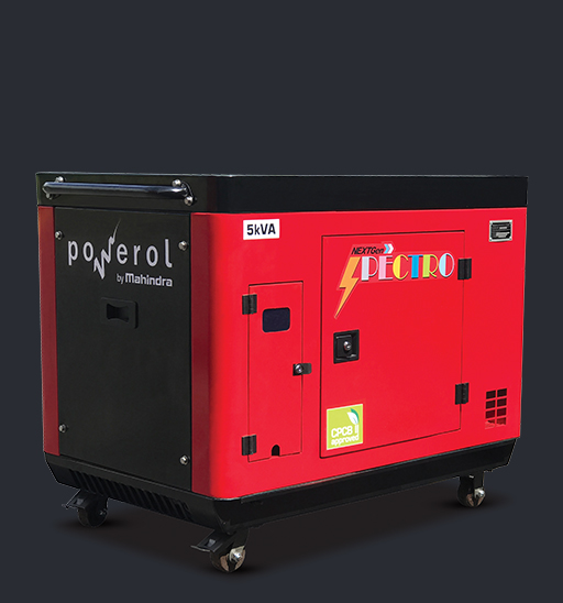 Products 2 Mahindra 5 kVA Diesel Genset Powerol