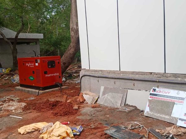 Our Customers 4 Mahindra Powerol Generator installation site