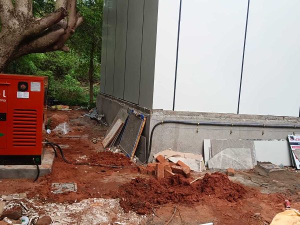 Our Customers 5 Mahindra Powerol 10kVA Generator installed by UDSS Puducherry team